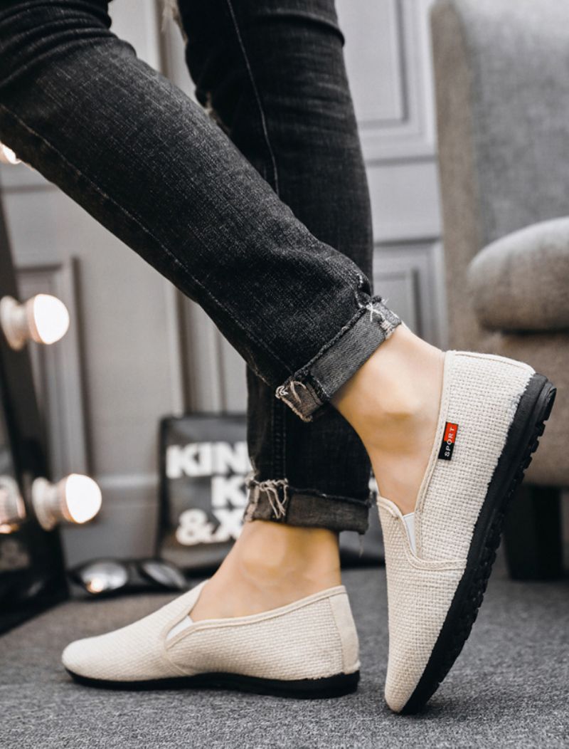 Adalberto Miesten Loafers Vapaa-ajan Kengät - Beige