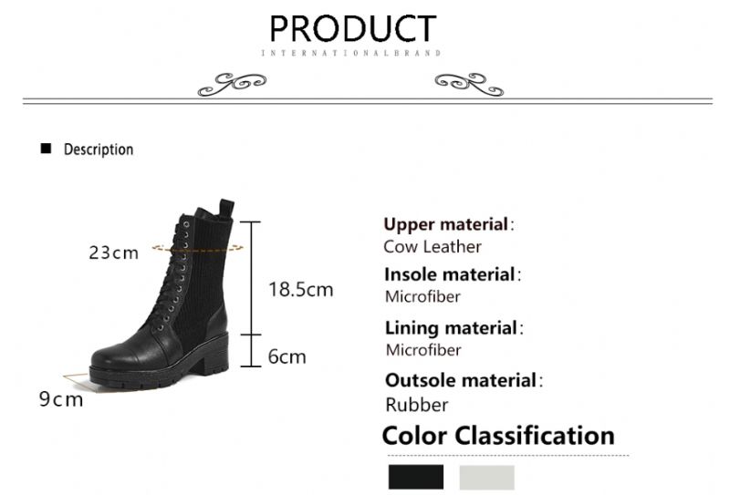 Alana Boots Mid Calf - Valkoinen