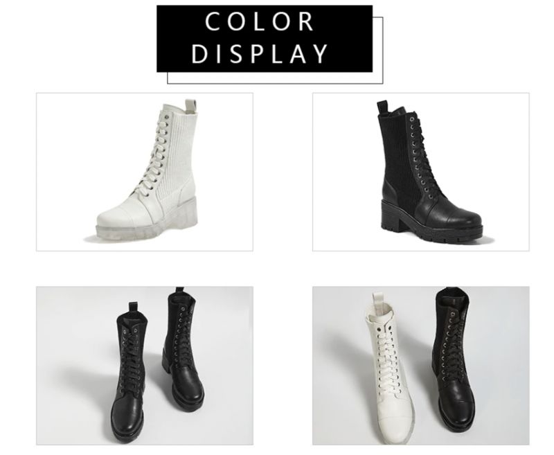 Alana Boots Mid Calf - Valkoinen
