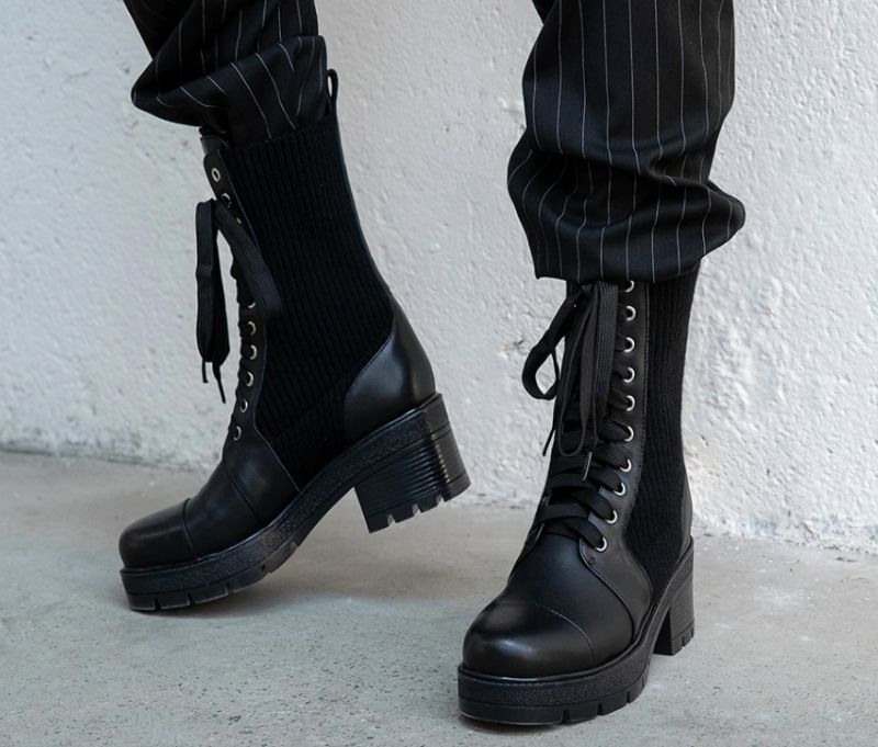 Alana Boots Mid Calf - Valkoinen