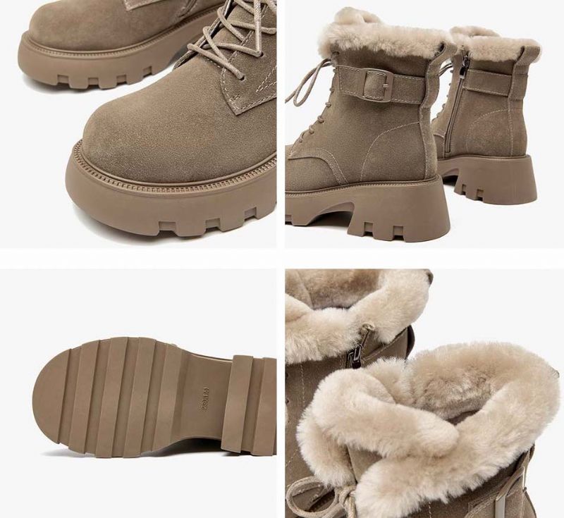 Alanis Naisten Lumisaappaat - Khaki