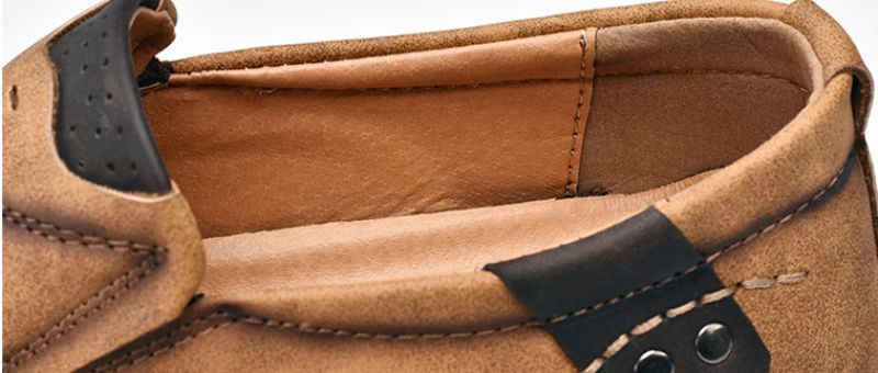 Alberth Miesten Loafers Vapaa-ajan Kengät - Khaki