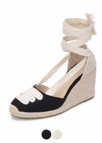 Albertina Naisten Espadrille Wedges -sandaalit
