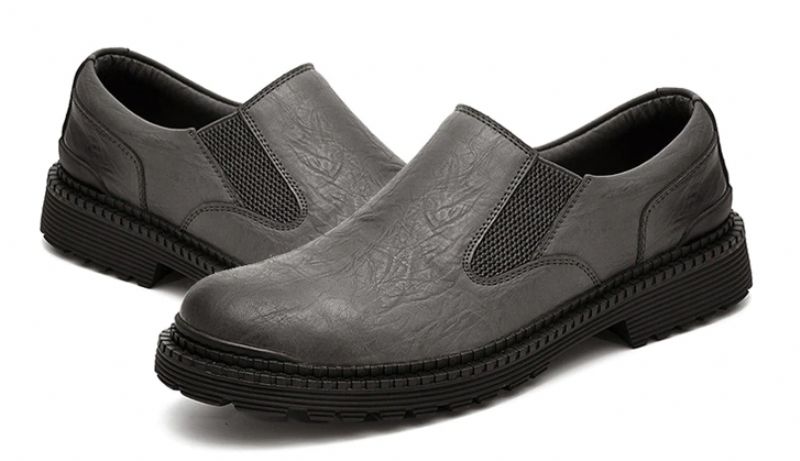 Alden Miesten Oxford Slip-on -kengät - Harmaa