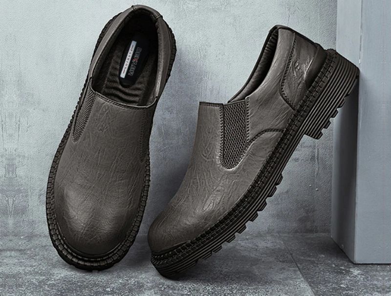 Alden Miesten Oxford Slip-on -kengät - Harmaa