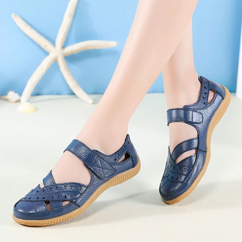 Alegria Naisten Litteät Nahkaiset Loafer-kengät - Beige