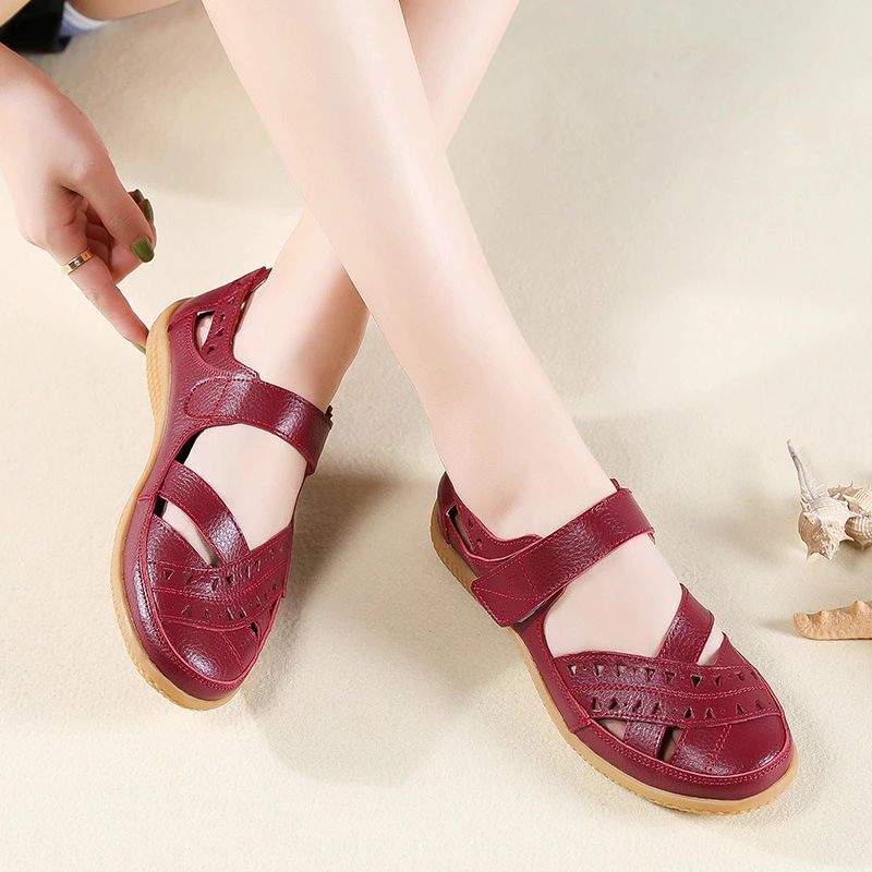 Alegria Naisten Litteät Nahkaiset Loafer-kengät - Beige