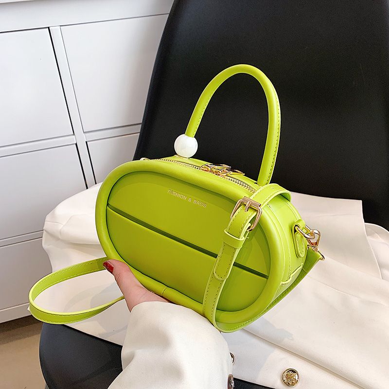 Alejo Naisten Pieni Tekonahkainen Crossbody Käsilaukku - Beige
