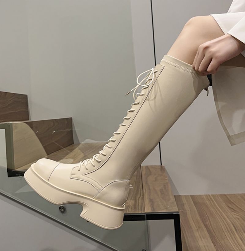 Alexa Naisten Saappaat - Beige