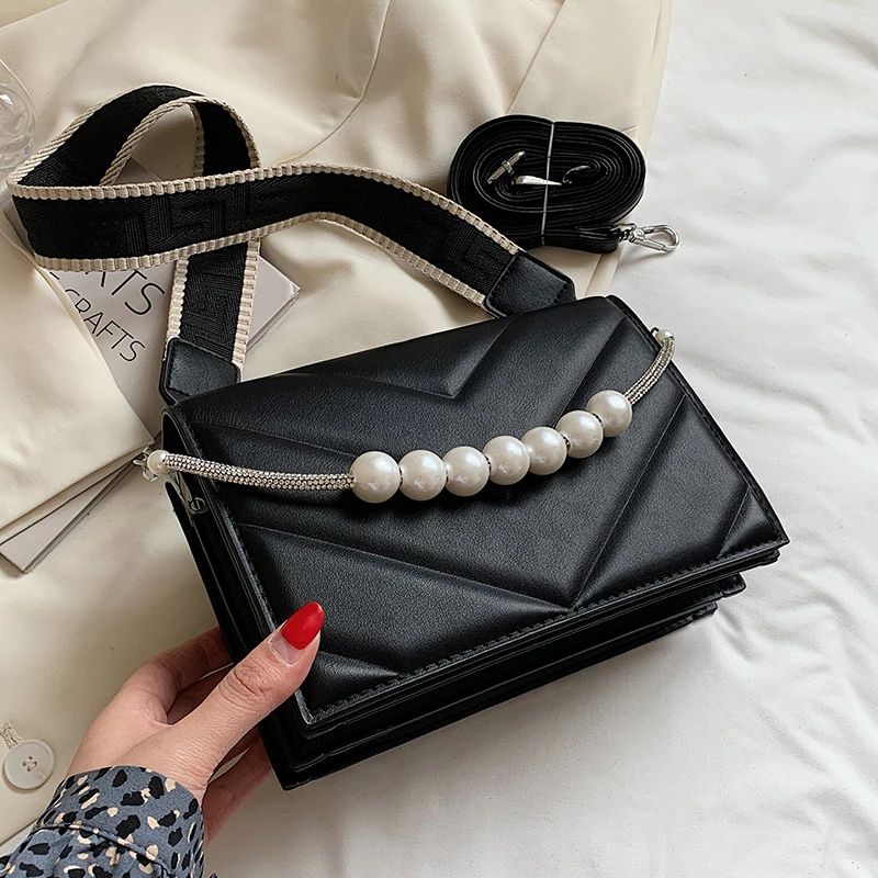 Ali Naisten Pieni Crossbody Käsilaukku - Musta