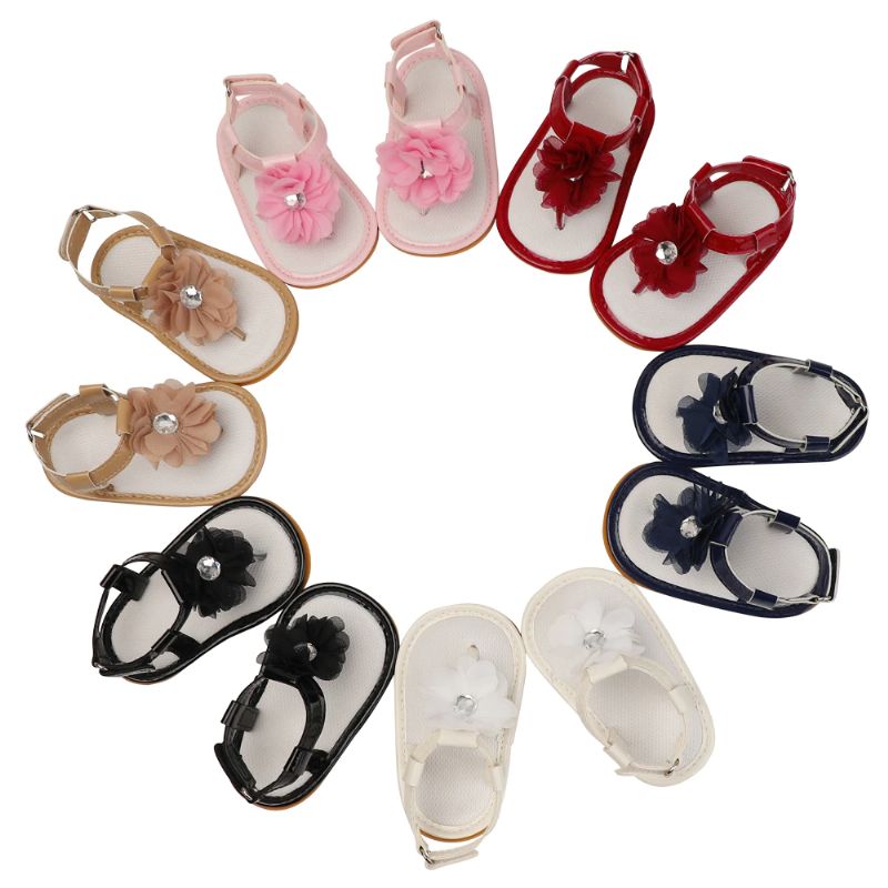 Alicia Baby Girls -sandaalit - Burgundy