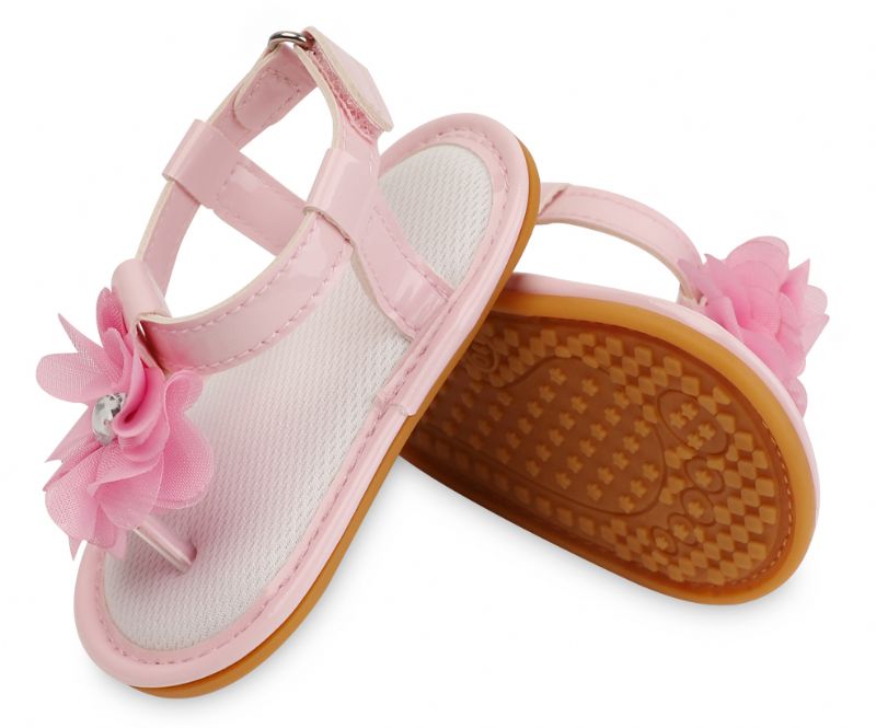 Alicia Baby Girls -sandaalit - Burgundy