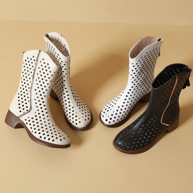 Alicia Naisten Muotisaappaat - Beige