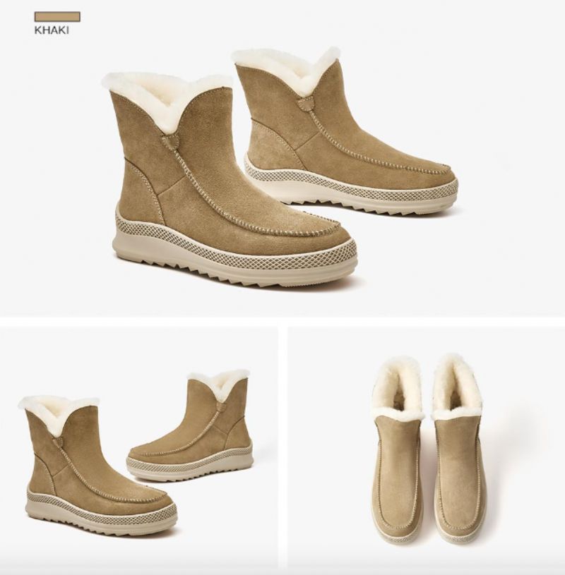Alicia Naisten Saappaat - Khaki