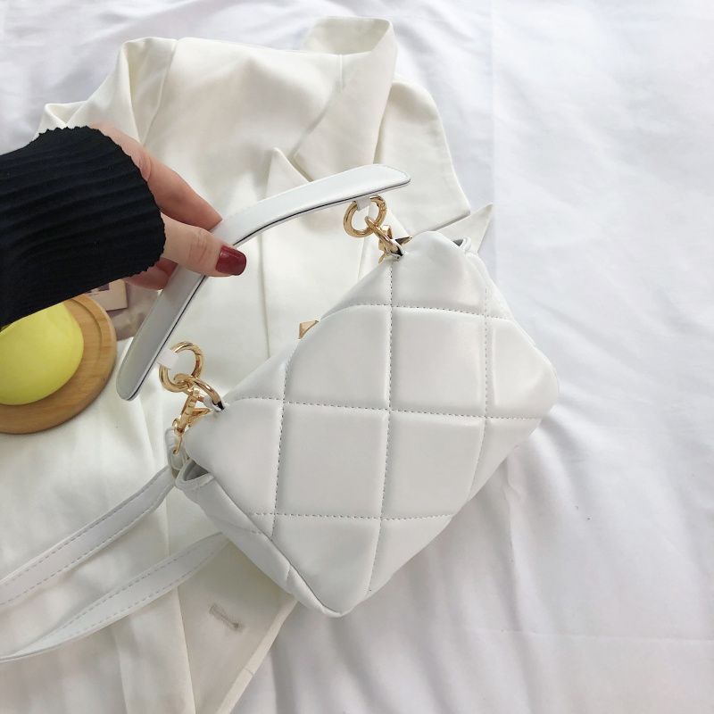 Alix Naisten Tekonahkainen Crossbody Käsilaukku - Musta