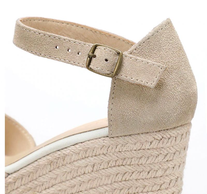 Aliza Naisten Wedges -kengät - 9Cm V Musta
