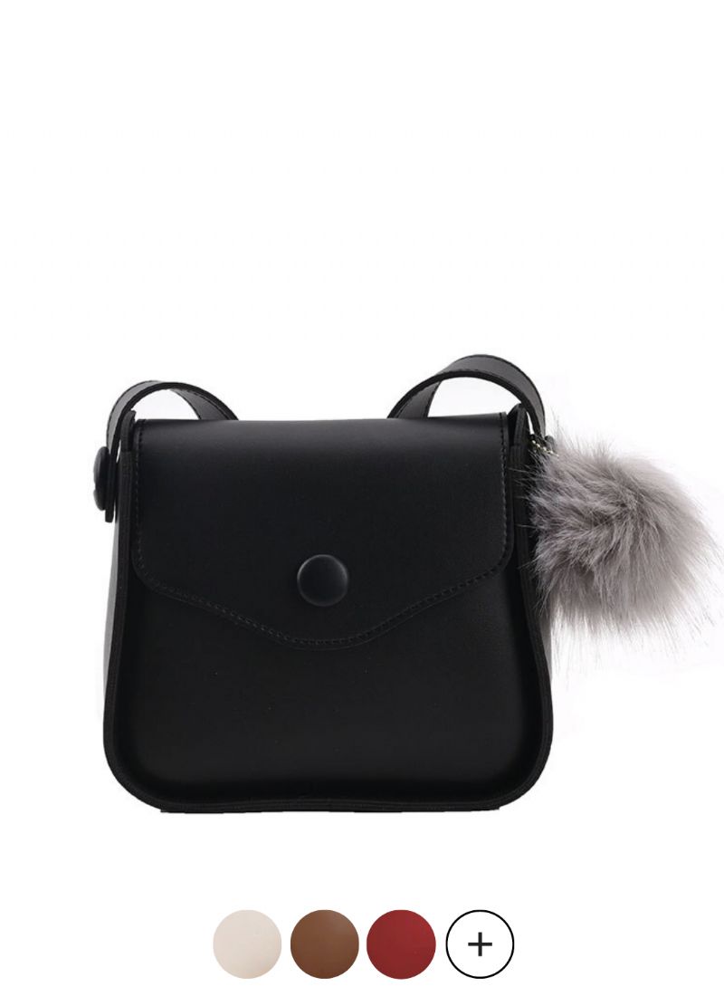 Almeda Naisten Minikeinonahkainen Crossbody Käsilaukku