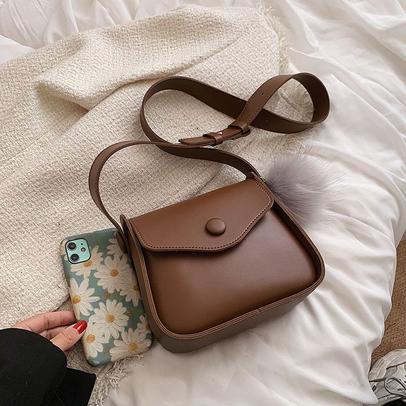 Almeda Naisten Minikeinonahkainen Crossbody Käsilaukku - Musta