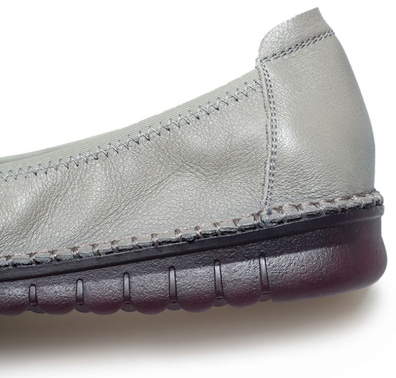 Almeda Naisten Pehmeät Nahkaiset Loafer-kengät - Musta
