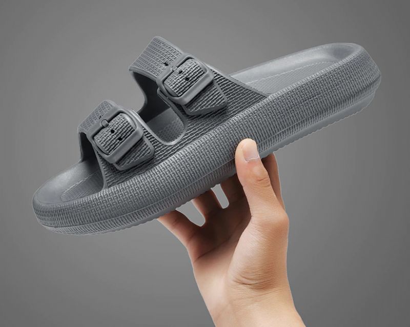 Almeida Unisex Ulkoilusandaalit - Musta
