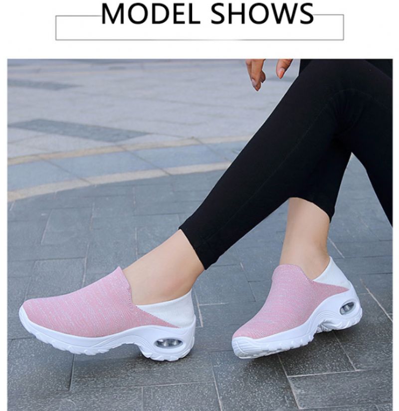 Alodi Naisten Sneaker Slip On -kengät - Pinkki