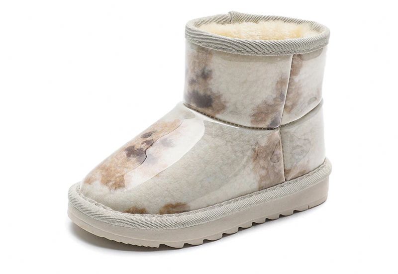 Alondra Tyttöjen Snow Boot - Beige Turkis