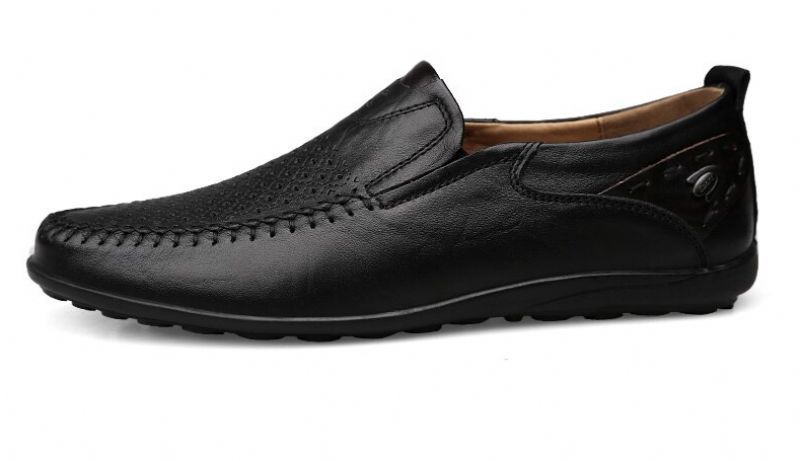 Alonso Miesten Loafers Vapaa-ajan Kengät - Musta