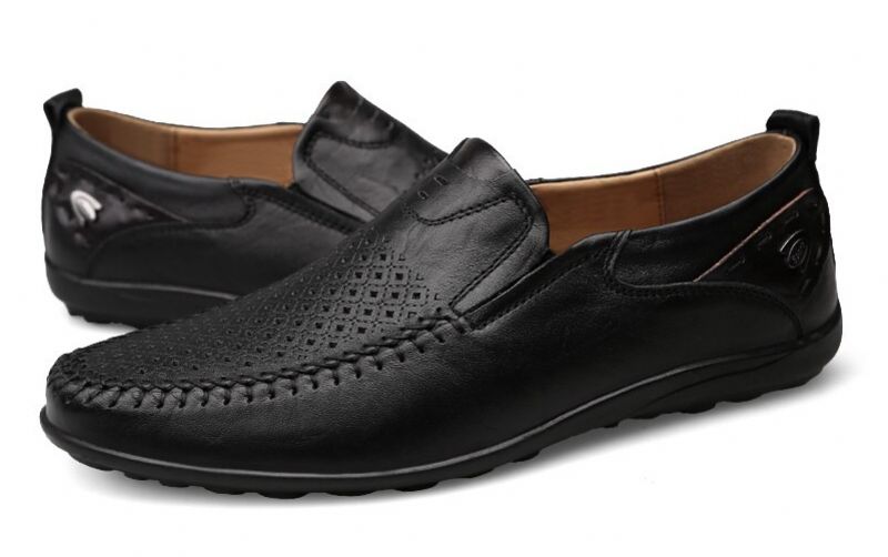Alonso Miesten Loafers Vapaa-ajan Kengät - Musta