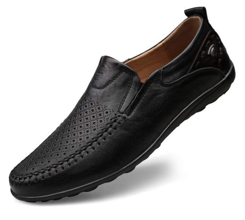 Alonso Miesten Loafers Vapaa-ajan Kengät - Musta