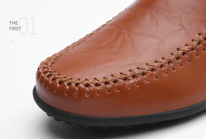 Alonso Miesten Loafers Vapaa-ajan Kengät - Musta