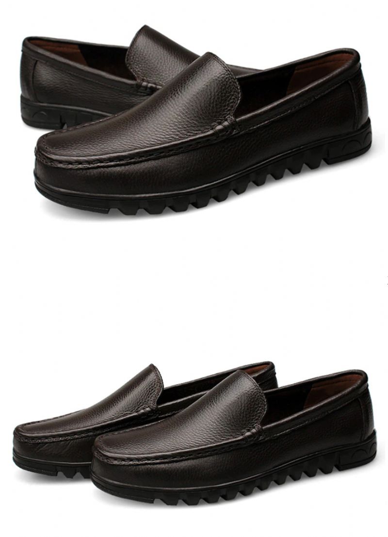 Alves Miesten Loafers Vapaa-ajan Kengät - Musta
