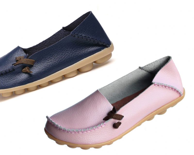 Angela Naisten Loafer-kengät - Beige