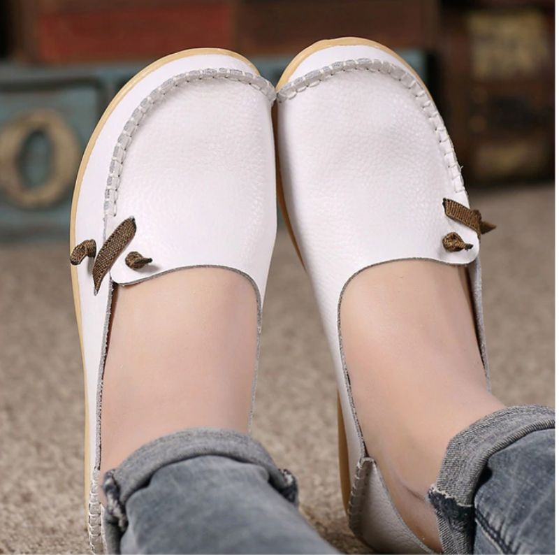 Angela Naisten Loafer-kengät - Beige