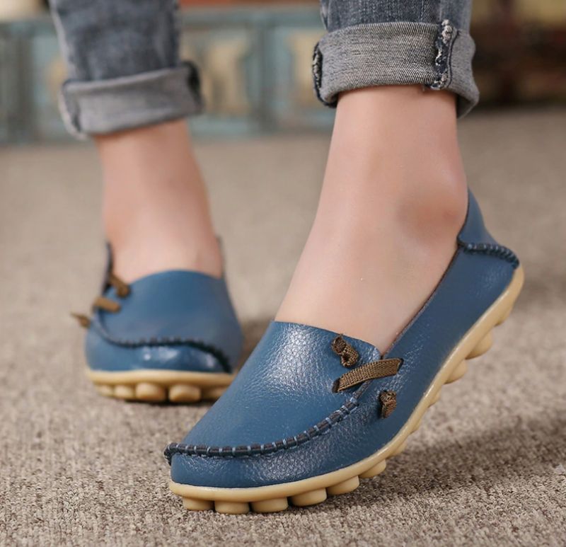 Angela Naisten Loafer-kengät - Beige