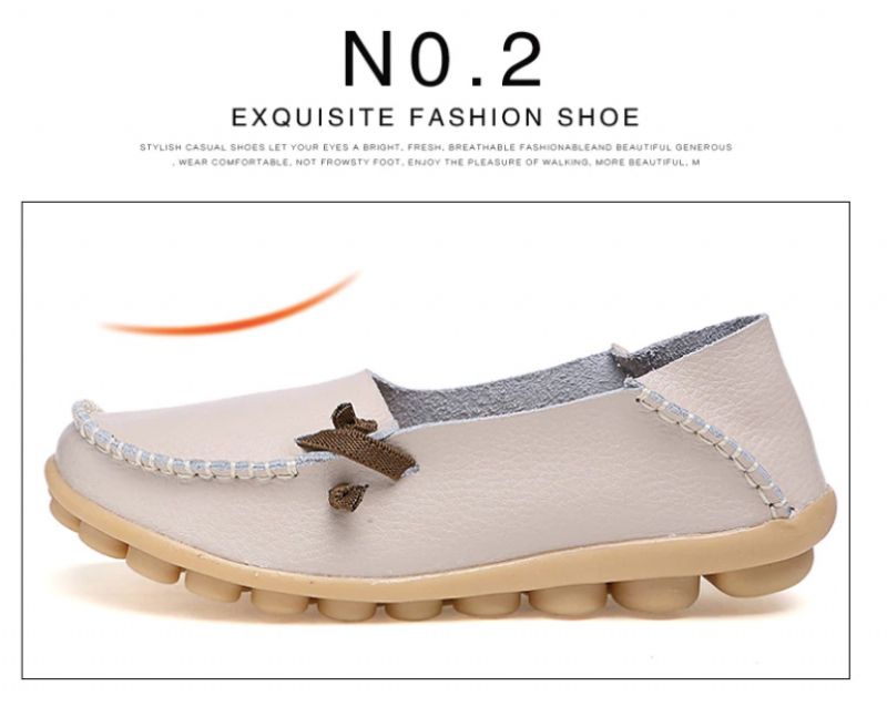 Angela Naisten Loafer-kengät - Beige