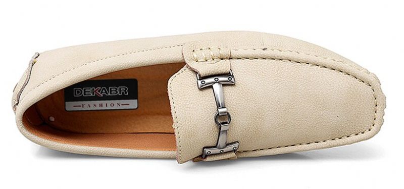 Anthuan Miesten Loafers -ylelliset Kengät - Beige