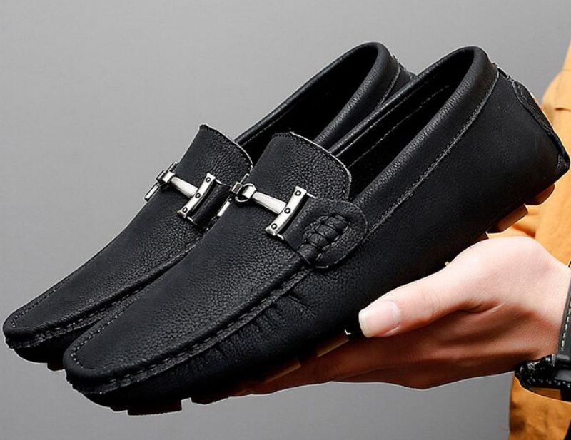 Anthuan Miesten Loafers -ylelliset Kengät - Beige