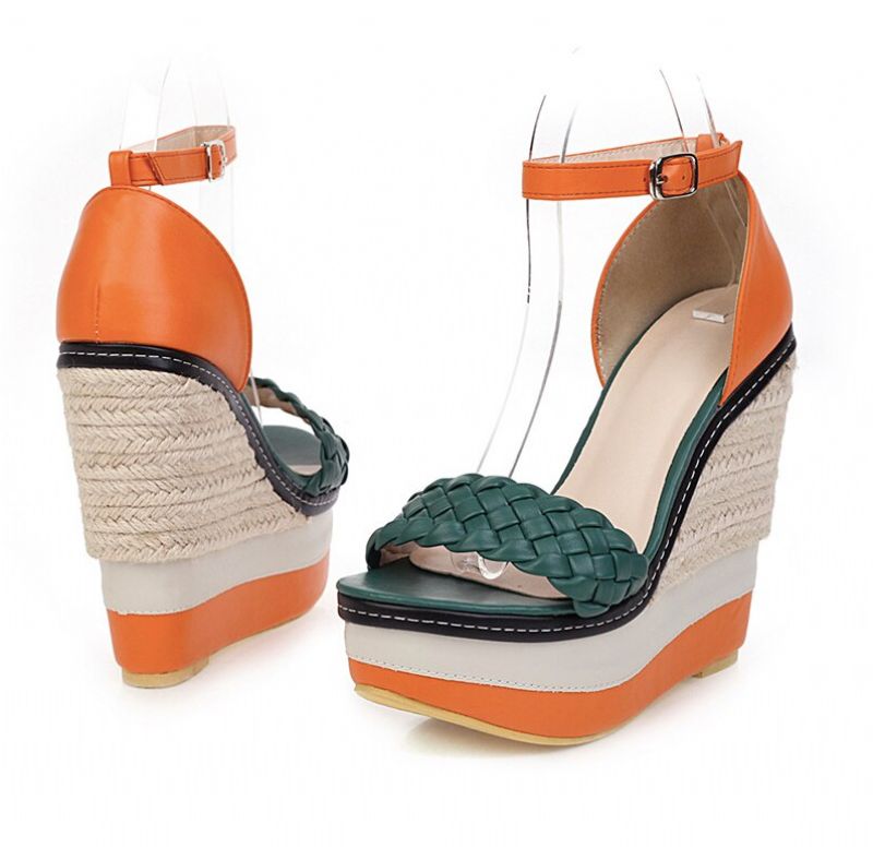 Antigua Wedges - Punainen