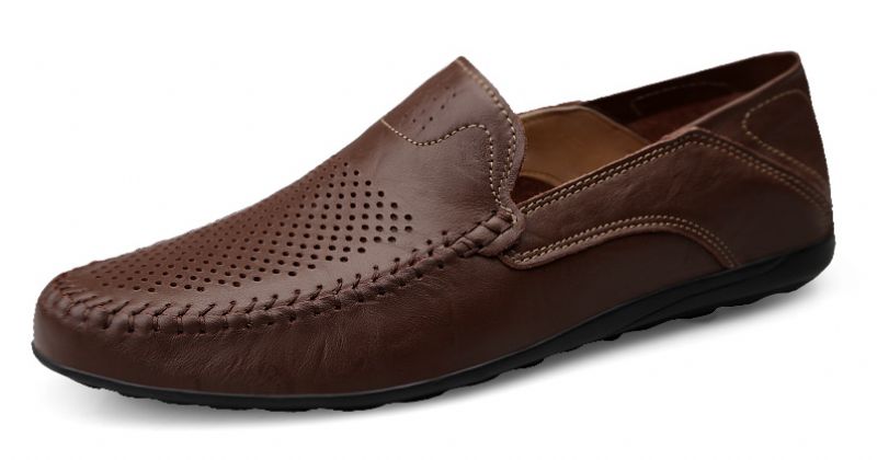 Antonello Miesten Loafers Vapaa-ajan Kengät - Kahvi