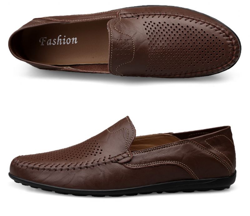 Antonello Miesten Loafers Vapaa-ajan Kengät - Kahvi