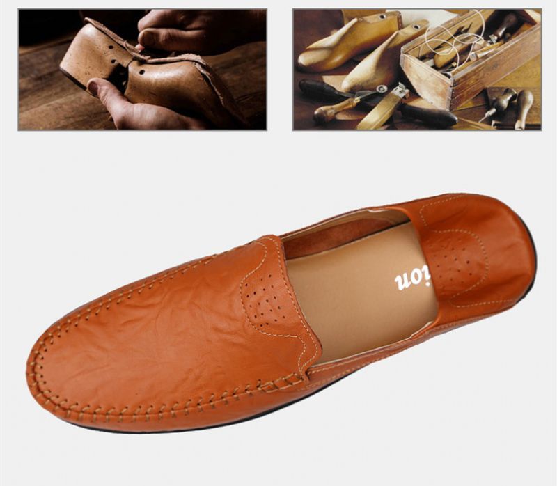 Antonello Miesten Loafers Vapaa-ajan Kengät - Kahvi