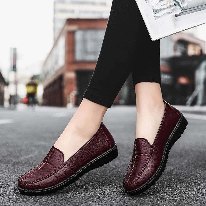 Antonia Naisten Loafer-kengät - Punainen