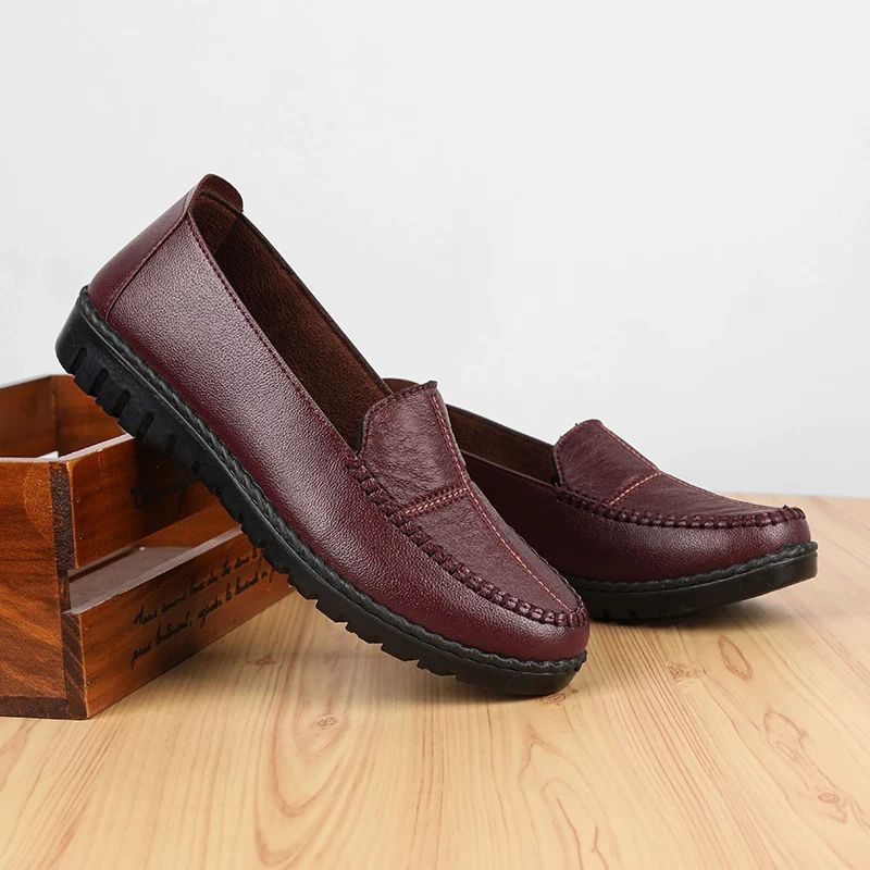 Antonia Naisten Loafer-kengät - Punainen