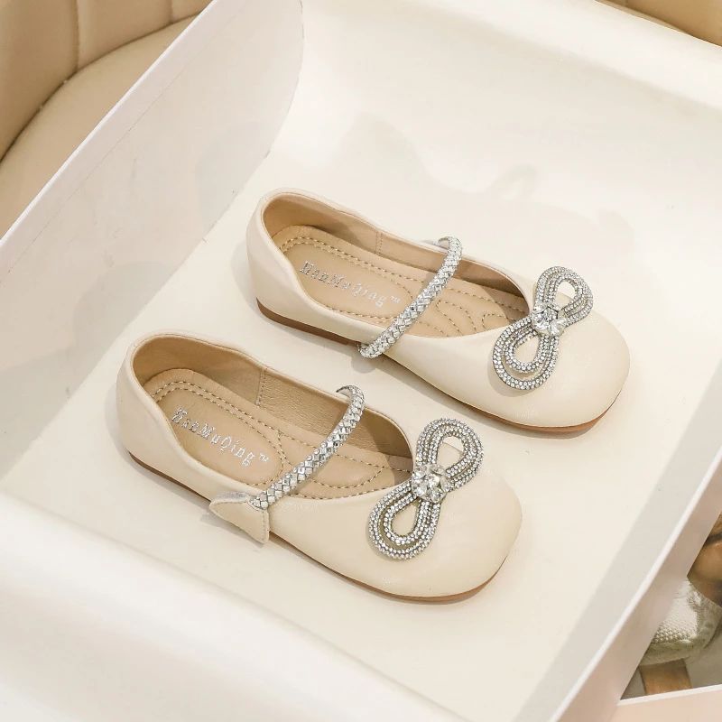 Antonieta Tyttöjen Litteät Kengät - Beige
