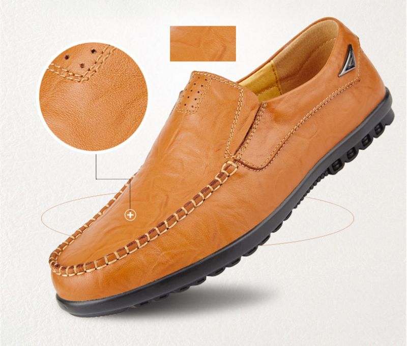 Antonio Miesten Loafers-mekkokengät - Musta