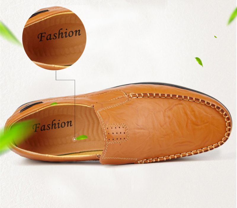 Antonio Miesten Loafers-mekkokengät - Musta