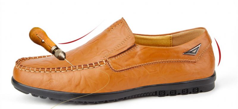 Antonio Miesten Loafers-mekkokengät - Musta