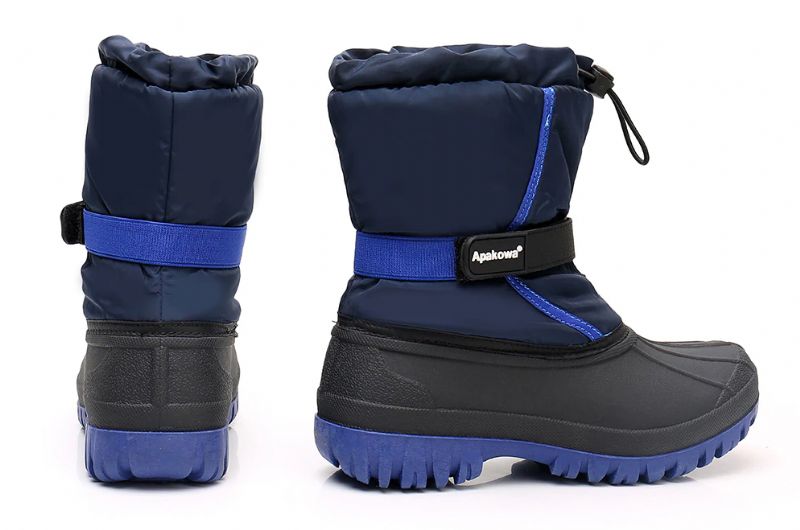 Antunez Unisex Lasten Talvisaappaat - Navy Turkis