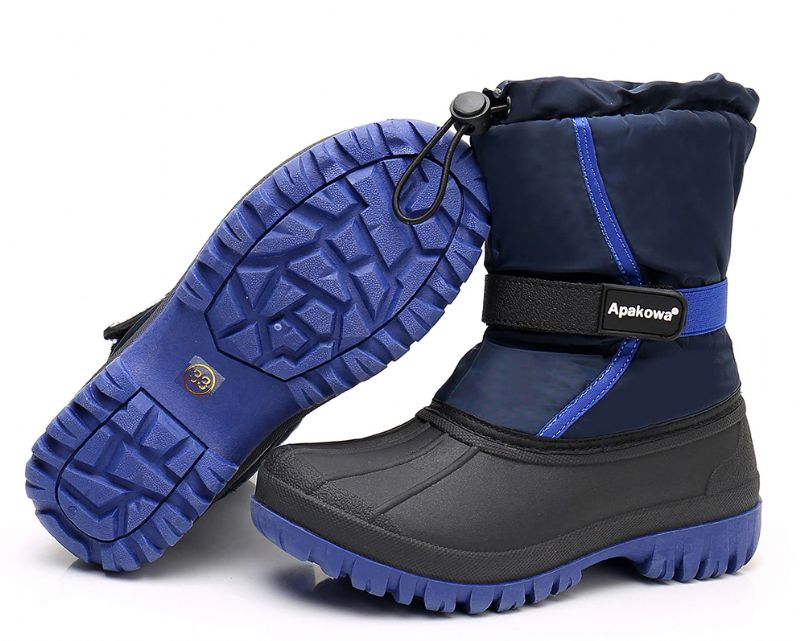 Antunez Unisex Lasten Talvisaappaat - Navy Turkis