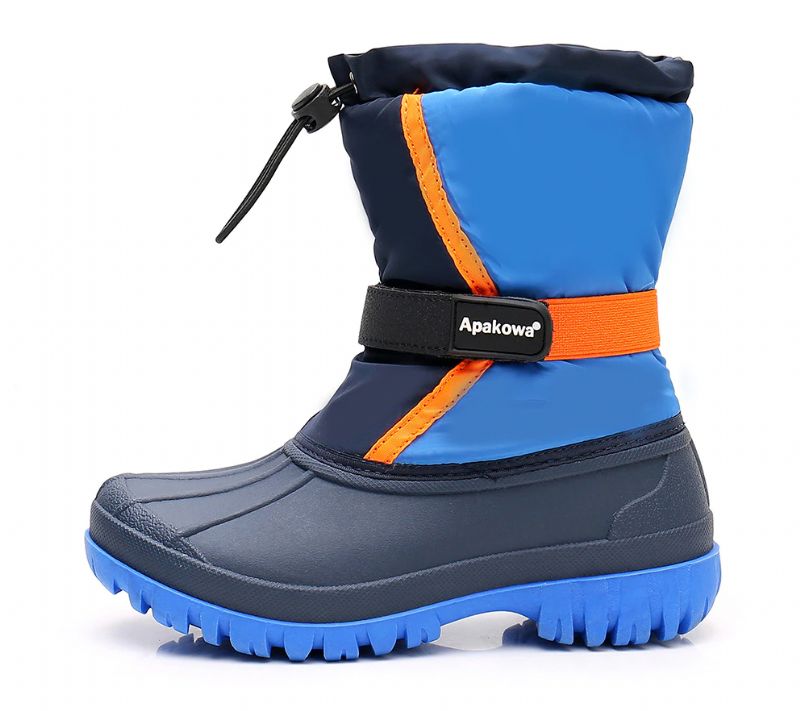 Antunez Unisex Lasten Talvisaappaat - Navy Turkis